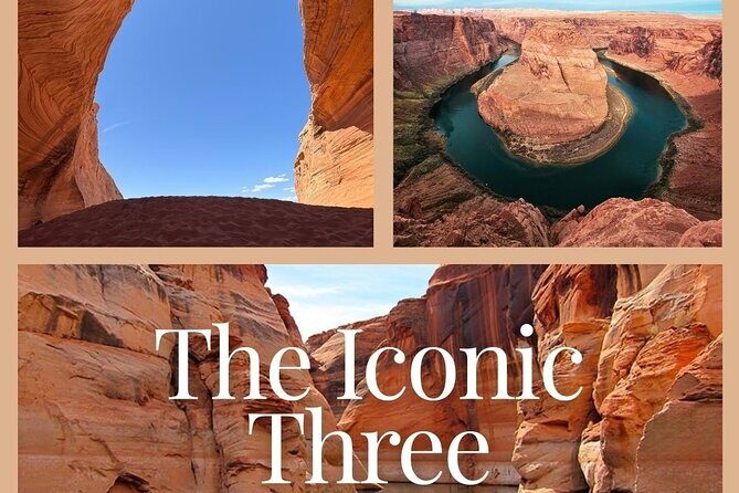 Iconic 3:Horseshoe Bend,Antelope Canyon Boat Tour & Shell Cave - Key things to know before you go